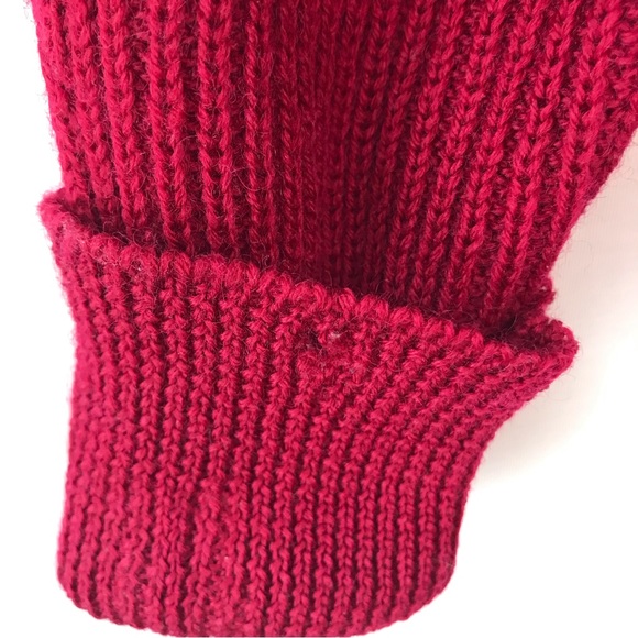 Stackpole Moore Tryon Hartford Vintage Men's Wool Cable Knit Pull Over Sweater - Picture 7 of 12